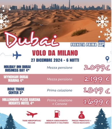 DUBAI SPECIALE CAPODANNO