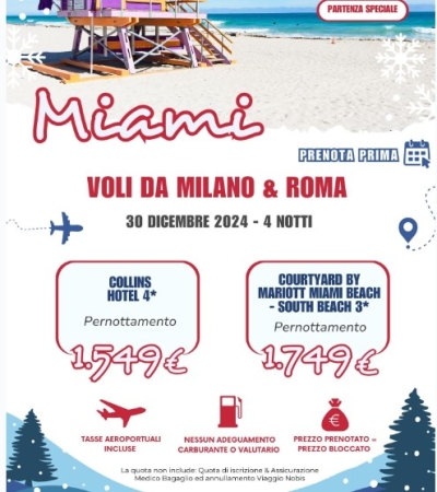 MIAMI SPECIALE CAPODANNO