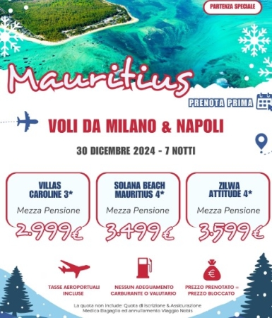 MAURITIUS SPECIALE CAPODANNO