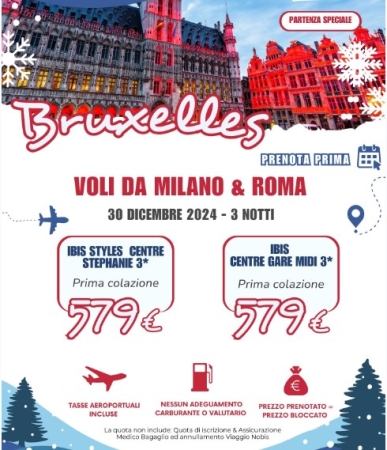 BRUXELLES SPECIALE CAPODANNO