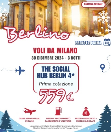 BERLINO SPECIALE CAPODANNO