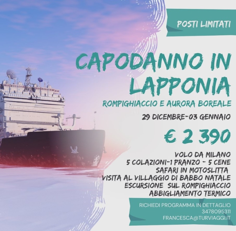 CAPODANNO IN LAPPONIA