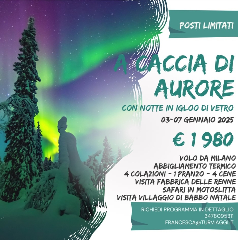 A CACCIA DI AURORE BOREALI